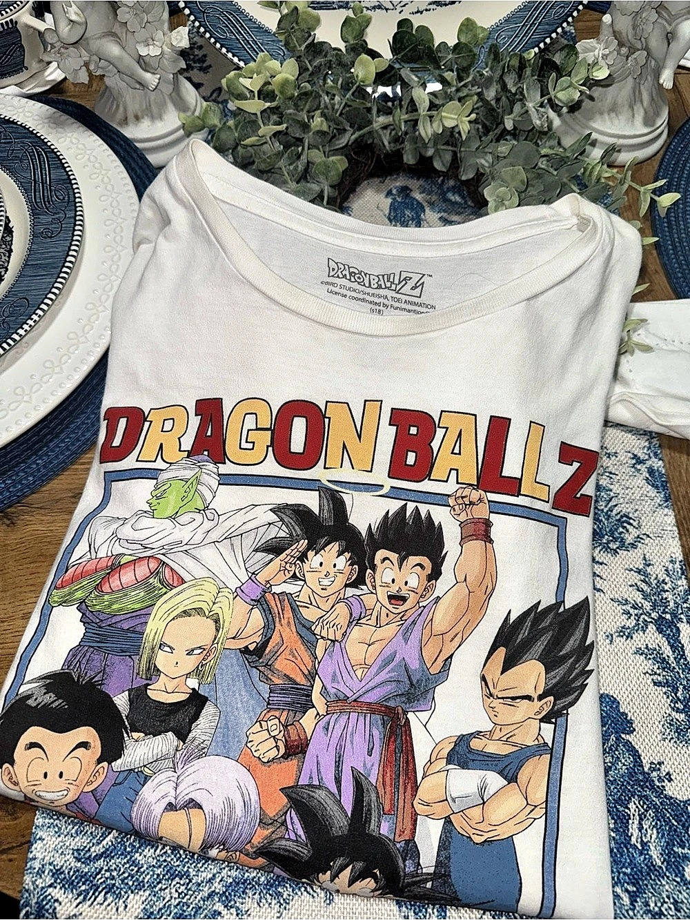 Dragon Ball Z graphic tee White Size Medium
